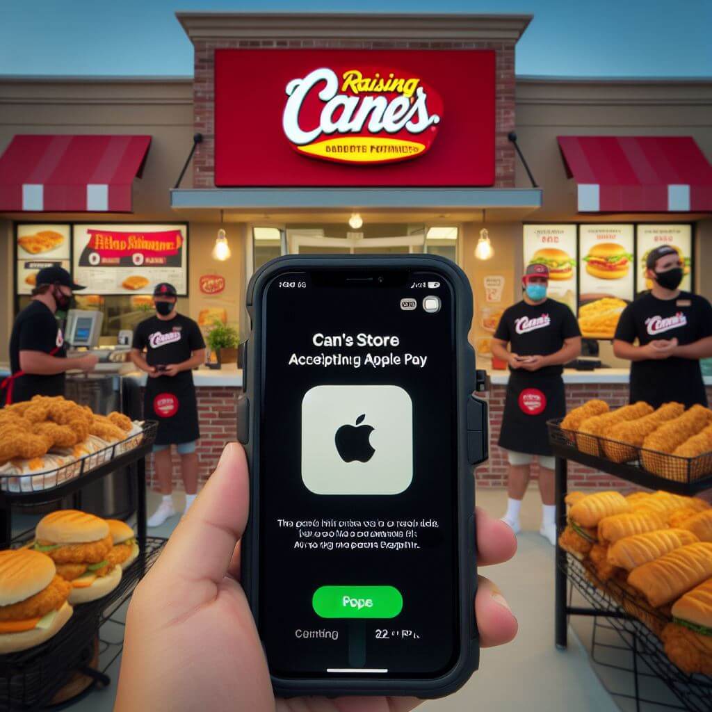 other payment methods accepted at cane's